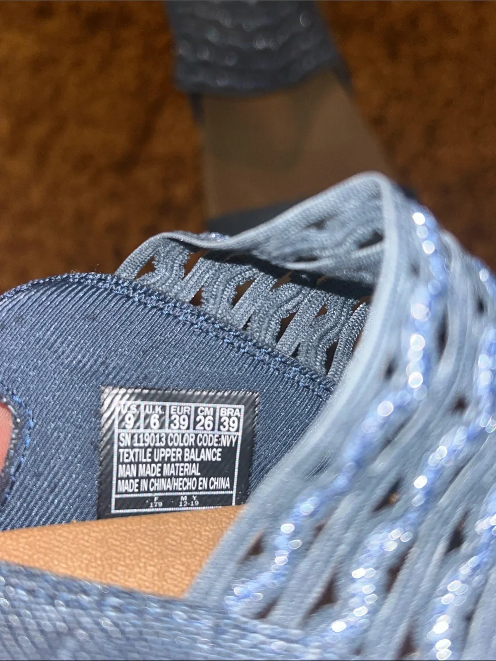 Skechers Navy Textured Slingback Sandals